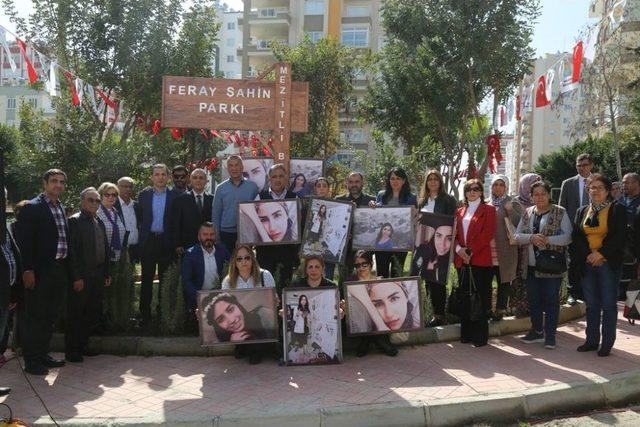 Feray Şahin’in Adı Mezitli’de Parkta Yaşayacak