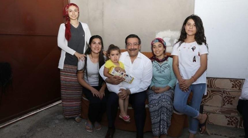 Başkan Atilla&rsquo;dan Aile Ziyaretleri