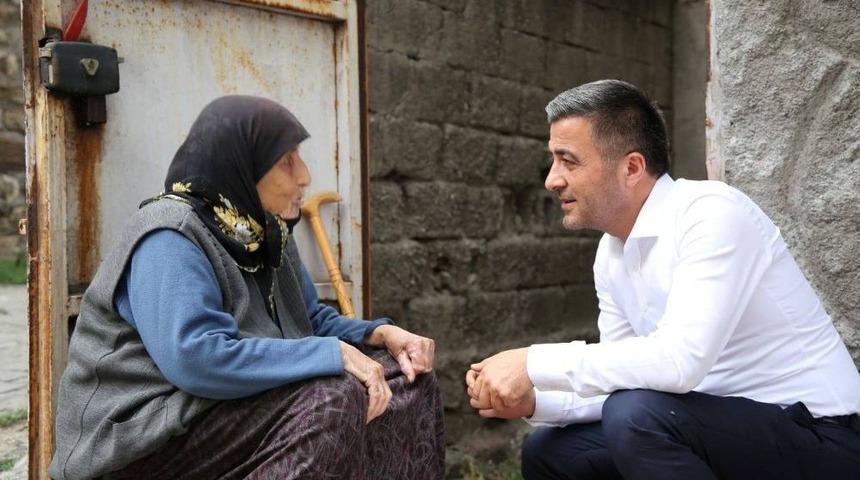 Başkan Boz, "halkımızın Dertleriyle Dertleniyoruz"