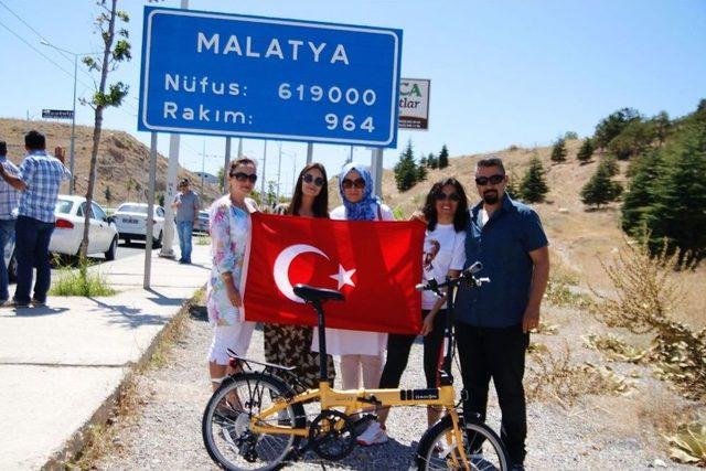 Türk Kadının Zaferi Bisiklet Turu’ Malatya’da
