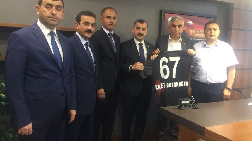 Gmis&rsquo;ten Zonguldak&rsquo;ın Yeni Vekillerine Tebrik Ziyareti