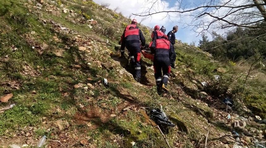 Derede &Ccedil;uvala Sarılmış Ceset Bulundu