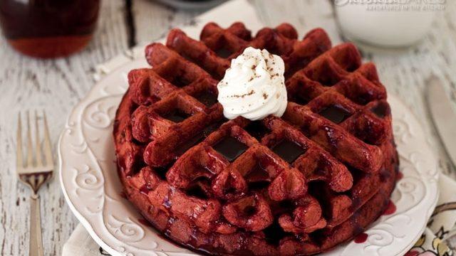 Red Velvet Waffle