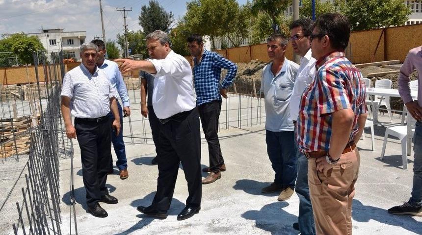 Fevzi &Ccedil;akmak Taziye Evi&rsquo;nde &Ccedil;alışmalar S&uuml;r&uuml;yor