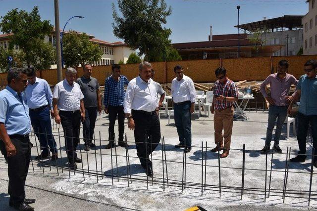 Fevzi Çakmak Taziye Evi’nde Çalışmalar Sürüyor