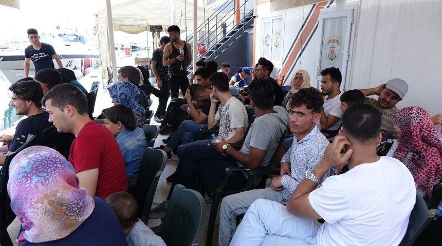 &Ccedil;anakkale&rsquo;de 39 Ka&ccedil;ak Yakalandı