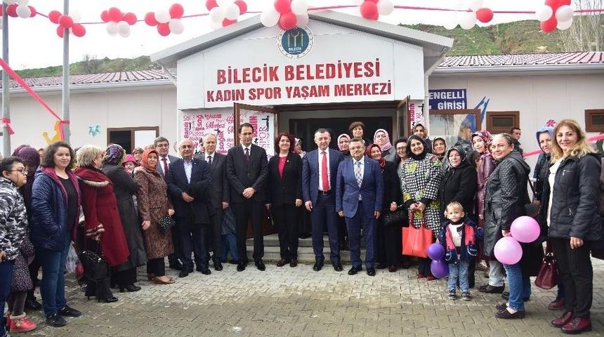 Kadın Ve Spor Merkezi Kadınların Hizmetine A&ccedil;ıldı