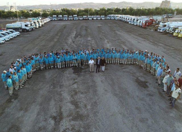 Demirkol, Temizlik İşleri Personelleriyle Bir Araya Geldi