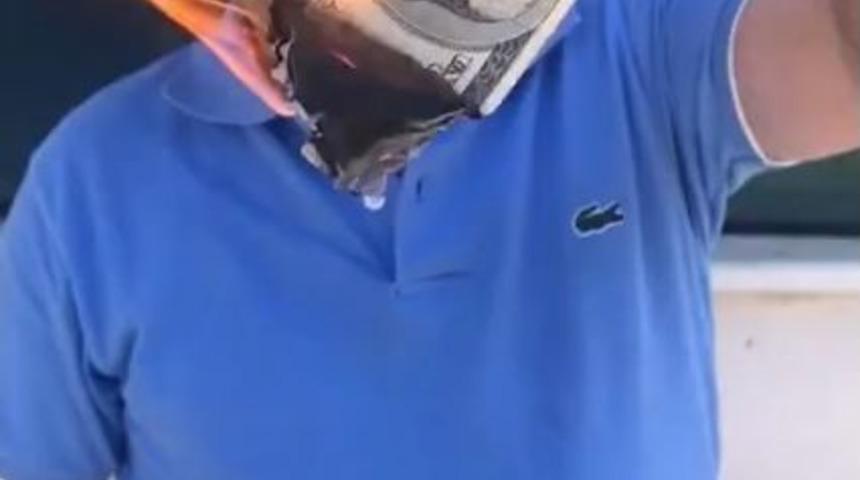 100 Doları B&ouml;yle Yaktı...bursa&rsquo;dan Abd&rsquo;ye İlgin&ccedil; Protesto