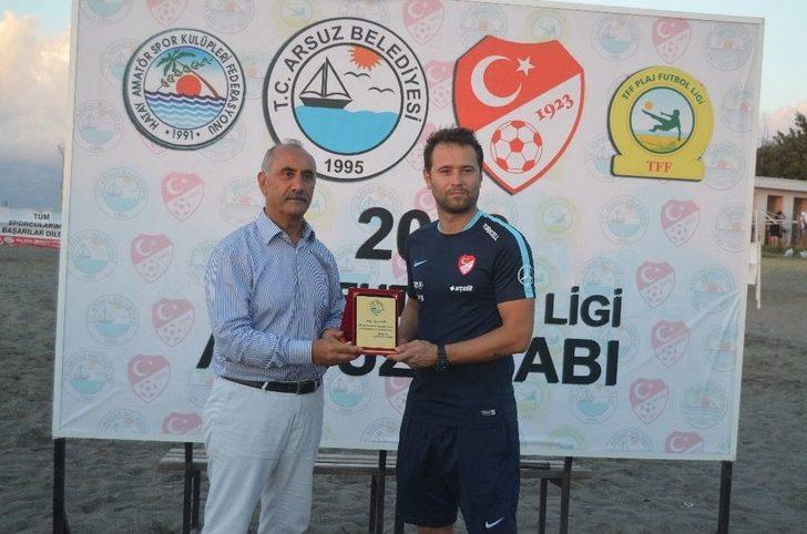 Tff Plaj Futbolu Arsuz Etabı Tamamlandı G1