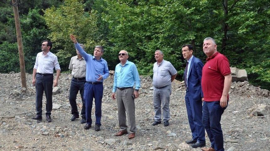 Uzun, Yenice&rsquo;de &Ccedil;alışmaları İnceledi