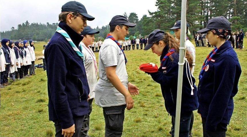 İzciler, Araç’ta Fındıklı Yaylasında Kamp Yaptı
