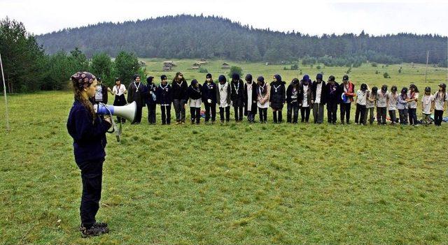 İzciler, Araç’ta Fındıklı Yaylasında Kamp Yaptı