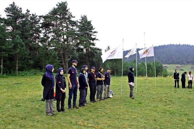 İzciler, Araç’ta Fındıklı Yaylasında Kamp Yaptı