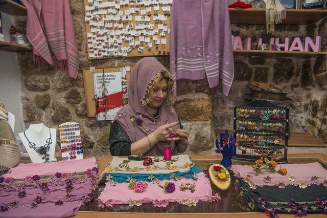 ’uluslararası Nallıhan İpek İğne Oyaları Kültür Ve Sanat Festivali’ Hazırlıkları Aşamada