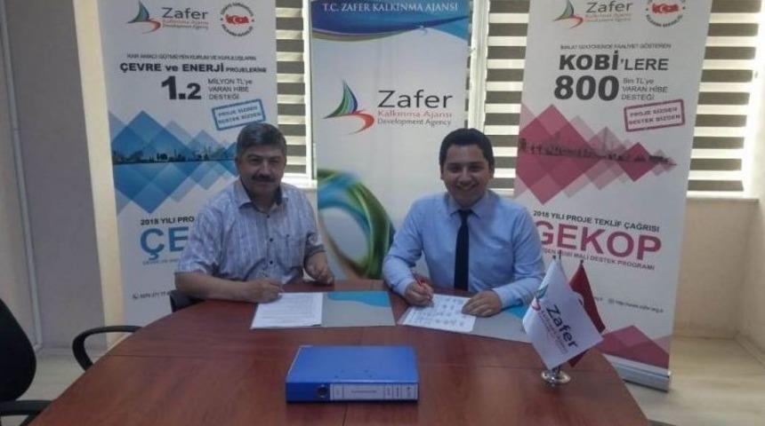 Gediz Belediyesi Daha Temiz Bir Çevre İçin Sözleşme İmzaladı