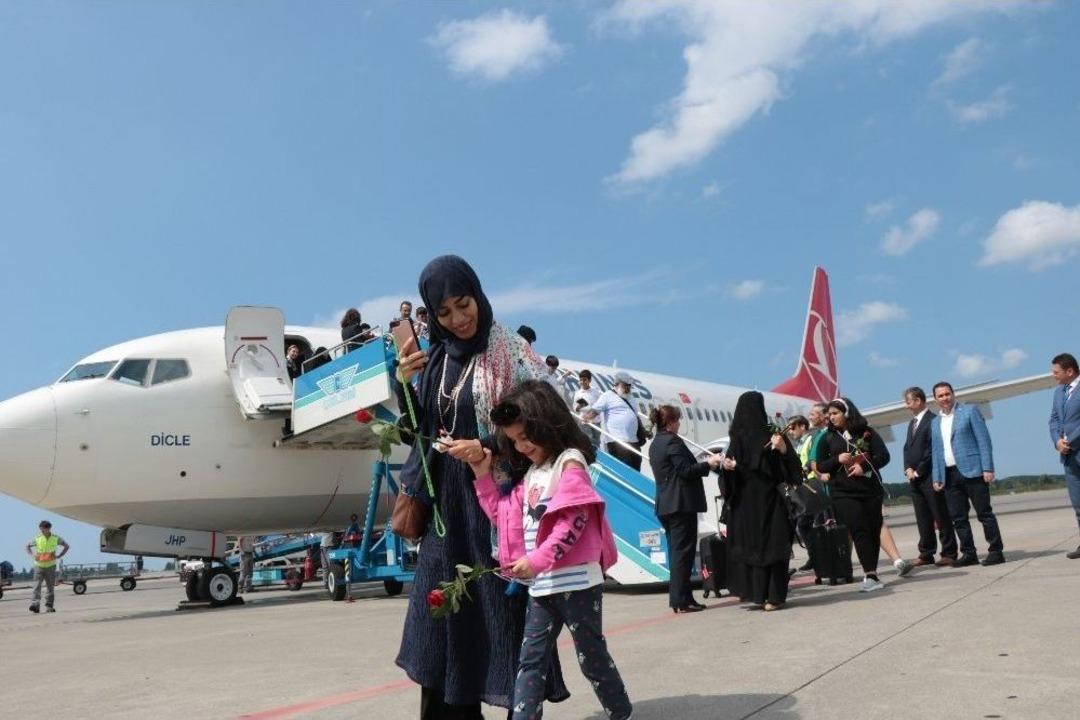 Kuveyt&rsquo;ten Samsun Havalimanı&rsquo;na İlk U&ccedil;ak İndi