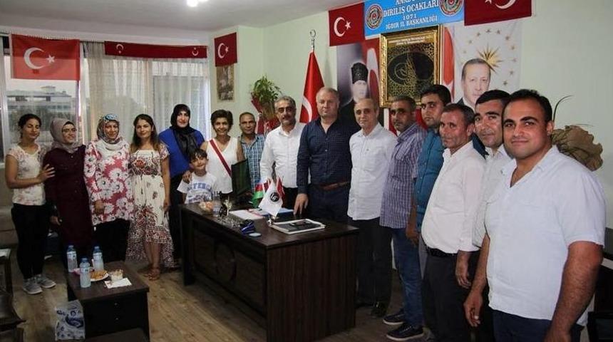 Başkan G&uuml;lbey, Anadolu Diriliş Ocaklarını Ziyaret Etti