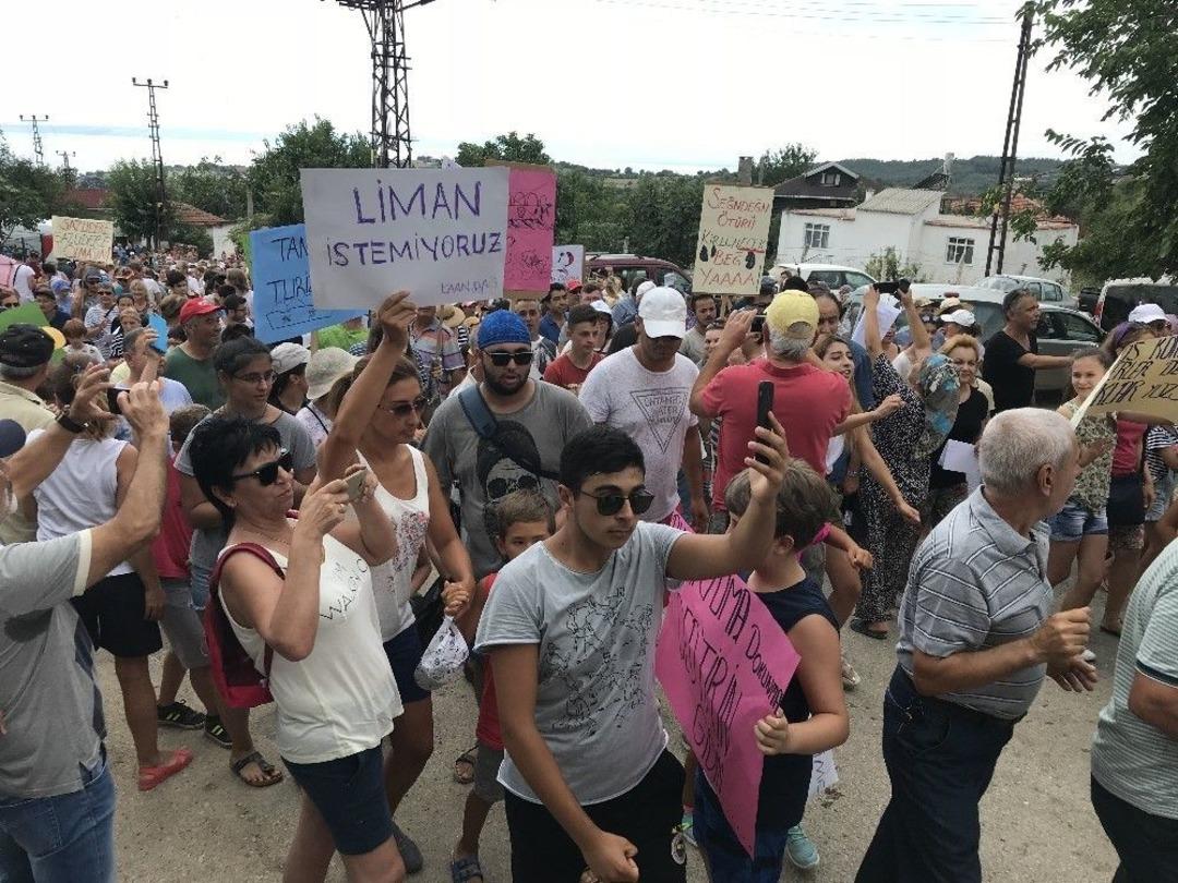 Edirne&rsquo;de Vatandaş Saros K&ouml;rfezi&rsquo;ne Liman İstemiyor