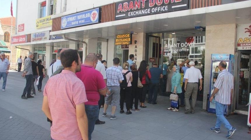 Bolu&rsquo;da Dolar Bozdurma Kuyruğu