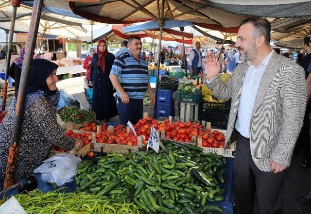 Başkan Ercan Hafta Sonu Da Durmadı