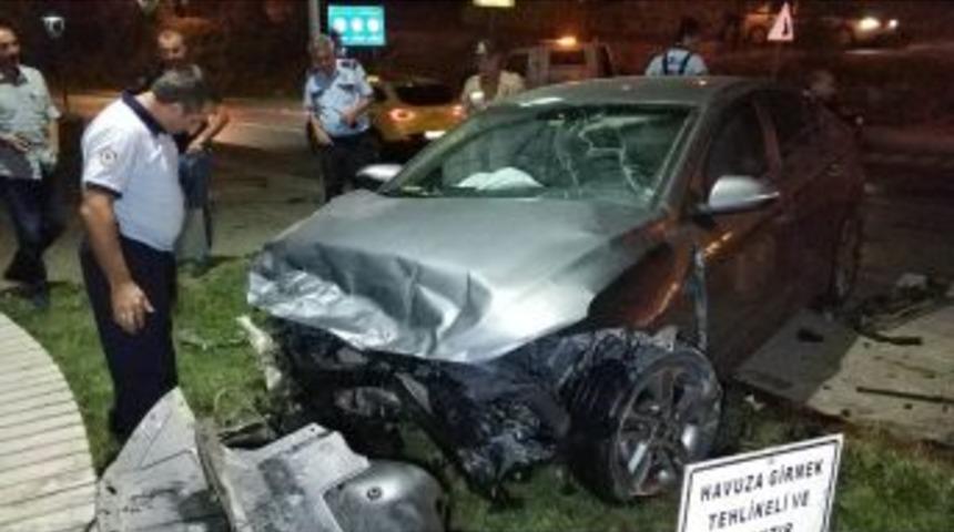 Samsun&rsquo;da Trafik Kazası: 4 Yaralı