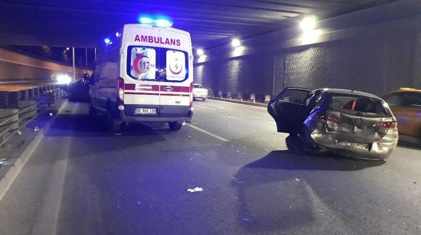 Ankara&rsquo;da Trafik Kazası: 2 Yaralı