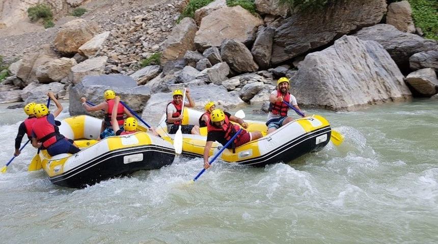 Hakkari Cilo Rafting Takımı Türkiye Şampiyonasına Hazırlanıyor