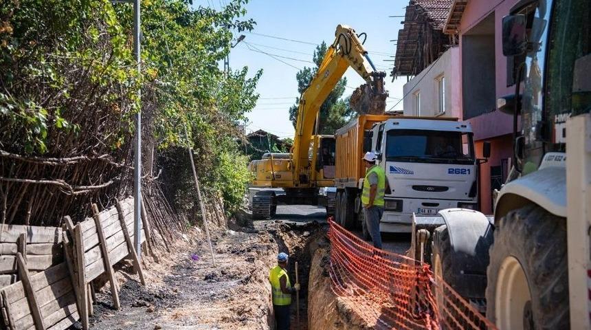 Hasırcılar&rsquo;da Kanalizasyon Hattı &Ccedil;alışmaları Başladı