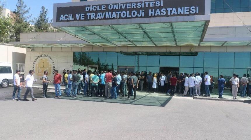 Diyarbakır&rsquo;da Doktora Şiddet Kınandı