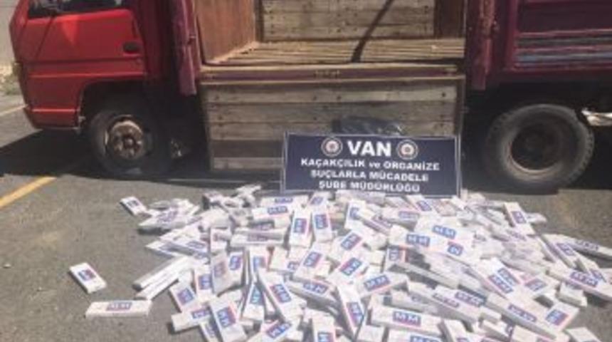 Van&rsquo;da 6 Bin Paket Ka&ccedil;ak Sigara Ele Ge&ccedil;irildi