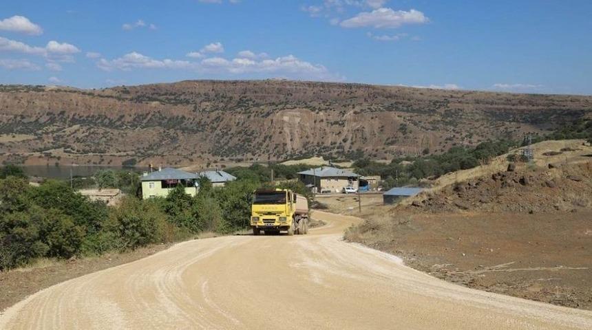 Tunceli’de Grup Köy Yollarında Çalışma