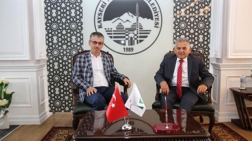 Ak Parti Kayseri İl Başkanı Şaban &Ccedil;opuroğlu&rsquo;nun Referans Belediye Melikgazi Ziyareti