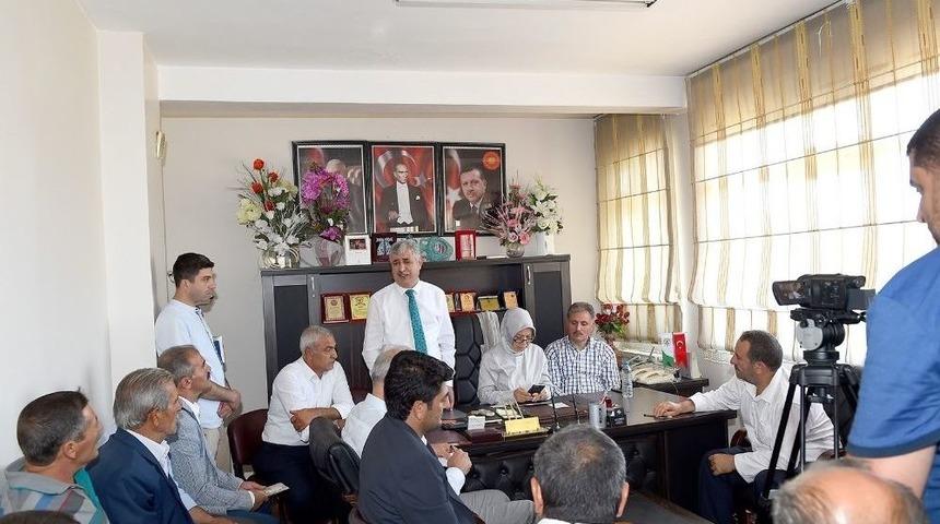 Başkan Polat İlçe Ziyaretlerini Sürdürüyor