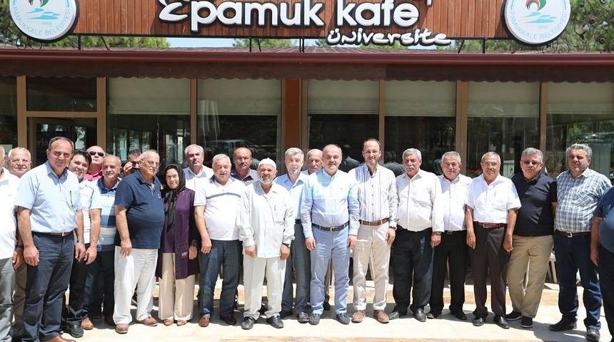 Başkan G&uuml;rlesin Eski &Ccedil;alışma Arkadaşları İle Buluştu