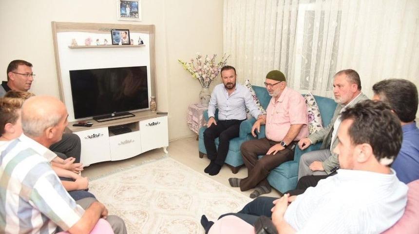 Başkan Doğan&rsquo;dan Trafik Kazasında 3 Ferdini Kaybeden Aileye Ziyaret