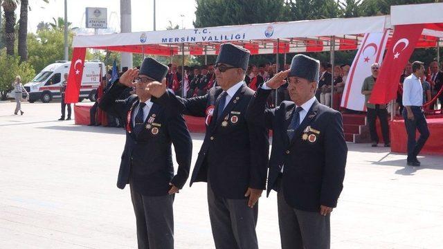 Kıbrıs Barış Harekatı’nın 44. Yıl Dönümü Mersin’de Törenle Kutlandı