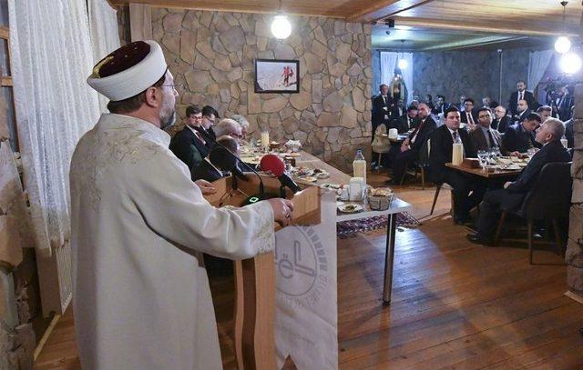 Diyanet İşleri Başkanı Erbaş: 