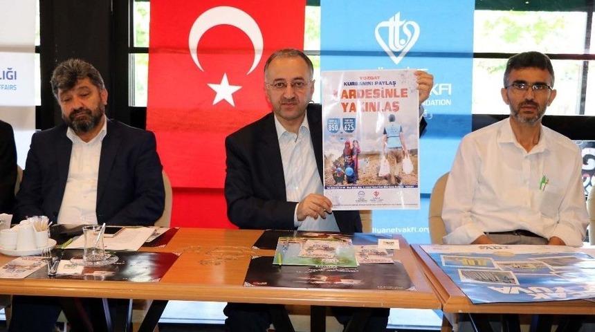 Müftülükten Vekaletle Kurban Bağışına Davet