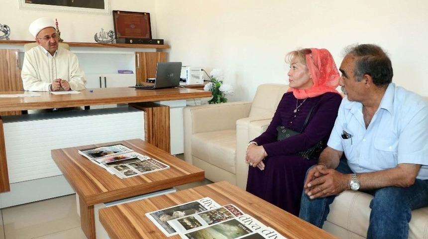 Yozgat&rsquo;ta Rus Asıllı Kadın M&uuml;sl&uuml;man Oldu