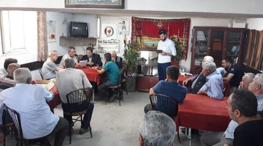 Mhp&rsquo;li Fendoğlu, Cafana Ve G&ouml;rg&uuml;&rsquo;ye Yapılacak Taş Ocağını İnceledi