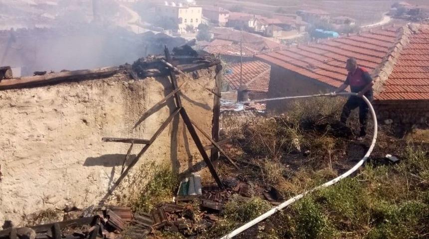 Sungurlu&rsquo;da Ev Yangını