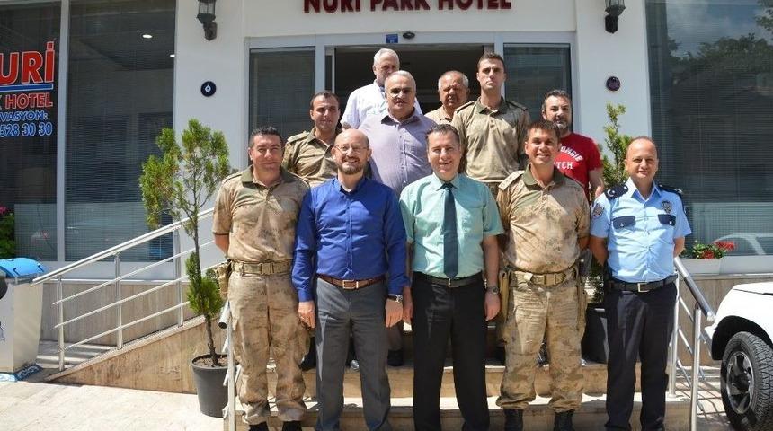 Tayini &Ccedil;ıkan Tabur Komutanı İ&ccedil;in Veda Programı