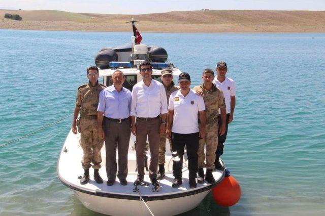 Çemişgezek’te Baraj Gölünde Kıyı Güvenliği İncelemesi