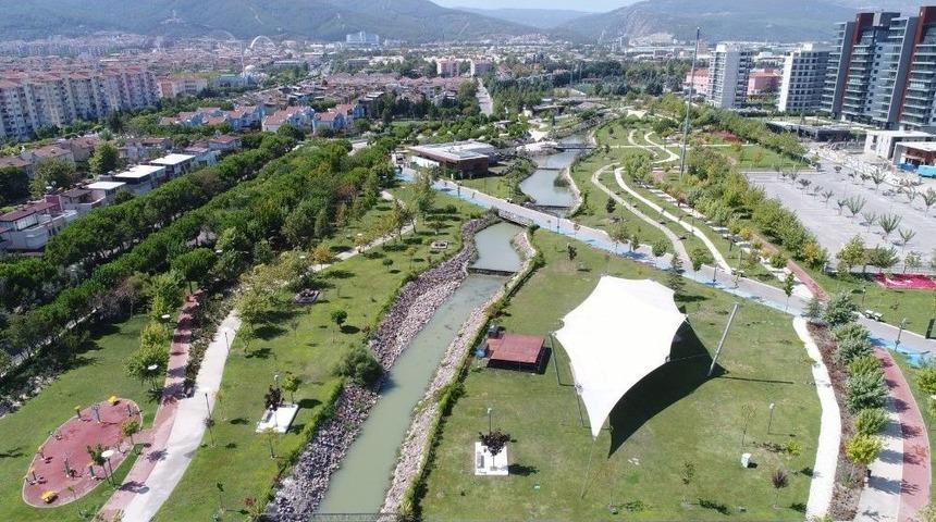 Atat&uuml;rk Kent Parkındaki Derede Islah Ve Temizlik &Ccedil;alışmaları Tamamlandı