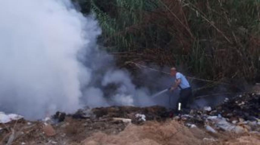 Milas’ta Yangın Paniği