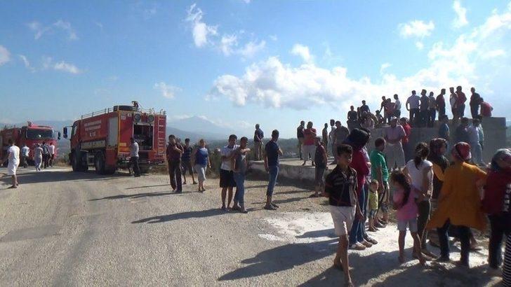 Defne’de Arazi Yangını G1