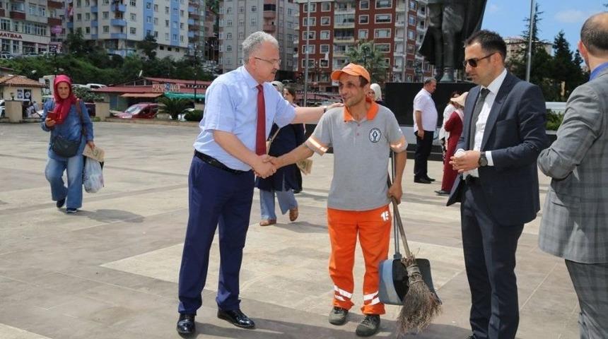 Rize Belediyesi&rsquo;nden &Ccedil;evre Harekatı