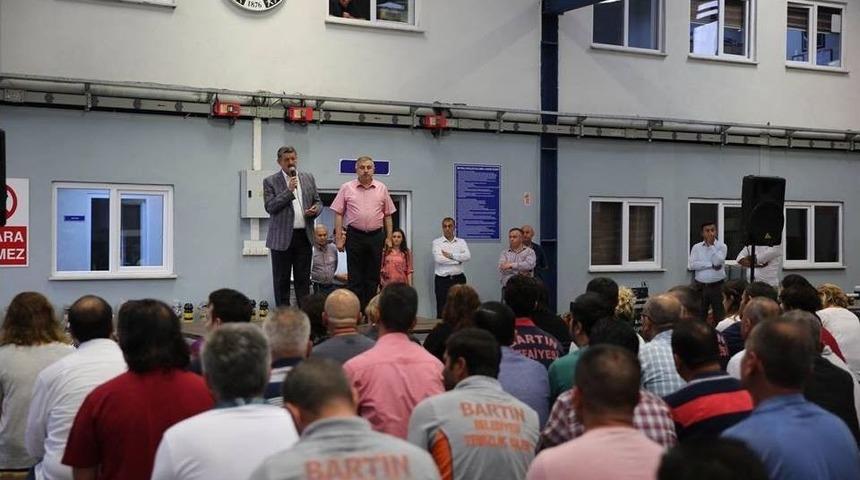 Akın İş&ccedil;ilerle Toplantı Yaptı