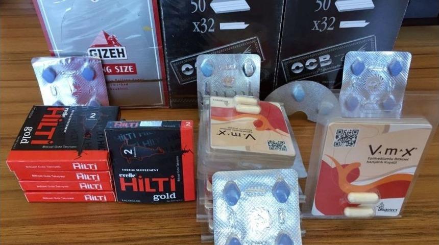 Emniyetten Ka&ccedil;ak Sigara Ve T&uuml;t&uuml;n Operasyonu